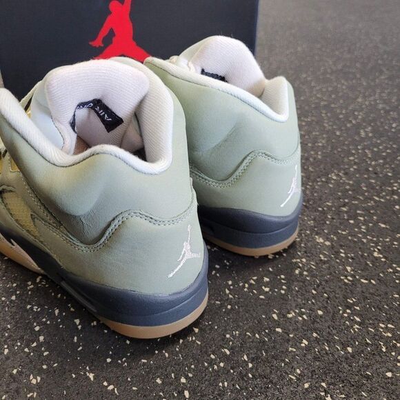 Nike Air Jordan 5 Retro Jade Horizon AJ5 Green GS Size 6.5Y/Women's 8 440888-300 - Picture 4 of 8